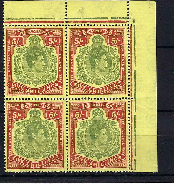Image of Bermuda SG 118a LMM British Commonwealth Stamp
